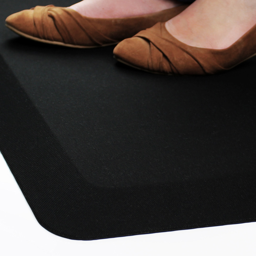 Doortex Black Standing Comfort Kitchen Floor Mat 50 x 80cm Image 5