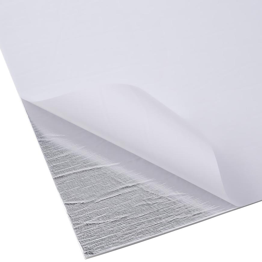 Living and Home Marble Patterned Light Grey Self Adhesive PVC Wall Sticker 10 Pack Image 3