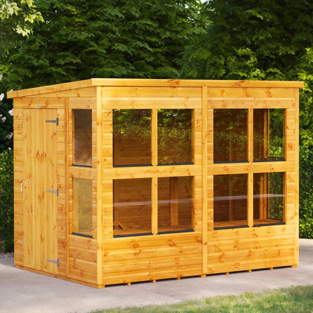 Power Sheds 8 x 6ft Pent Potting Shed Image 2