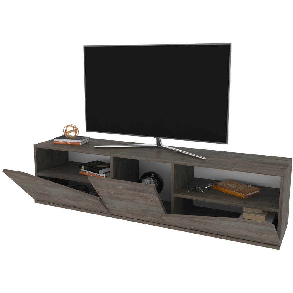 Decorotika Carson 3 Door Wenge TV Unit Image 7