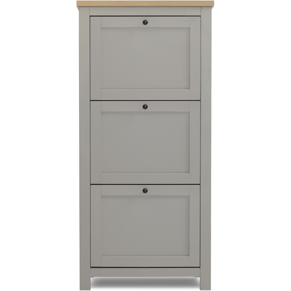 Wiltshire Grey Shoe Cabinet Image 2