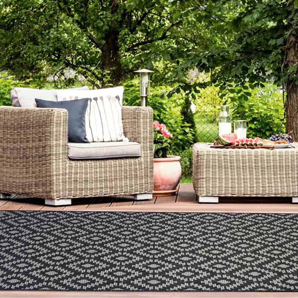 Homemaker Genesis Black Rug 200 x 290cm Image 3