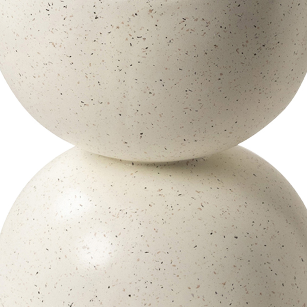 Desser Pedro Terrazzo Effect Minimalist Side Table Image 6