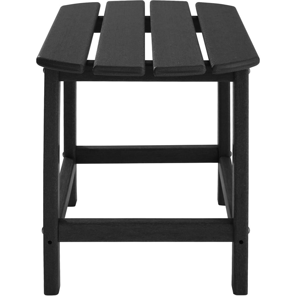 tectake Kamala Black Wood Look Side Table Image 4