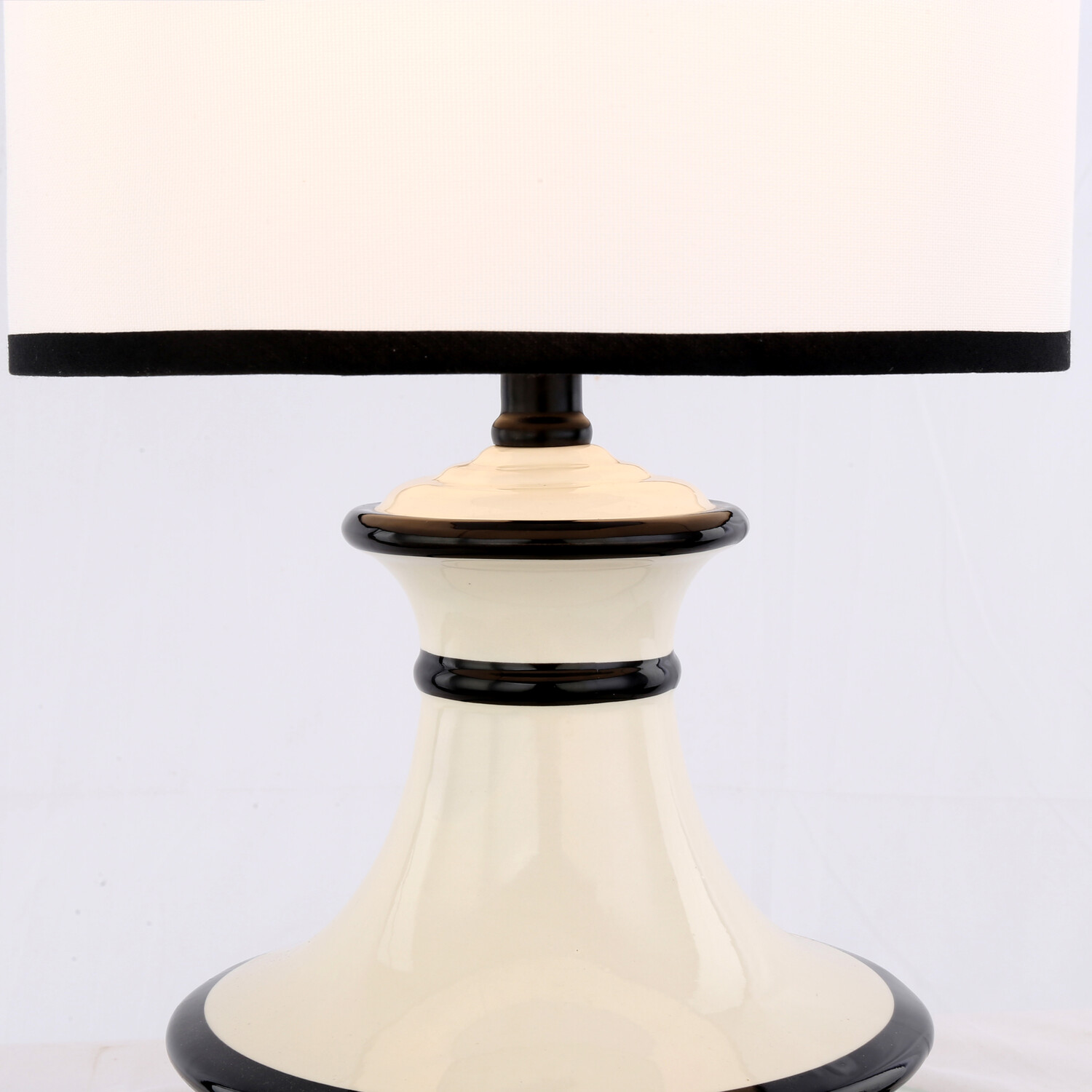 Jayden Ceramic Table Lamp White Image 4