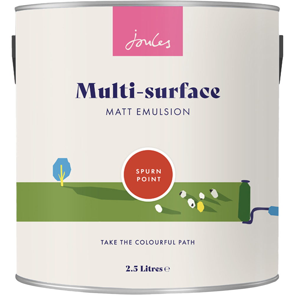 Joules Multi Surface Spurn Point Matt Emulsion Paint 2.5L Image 2