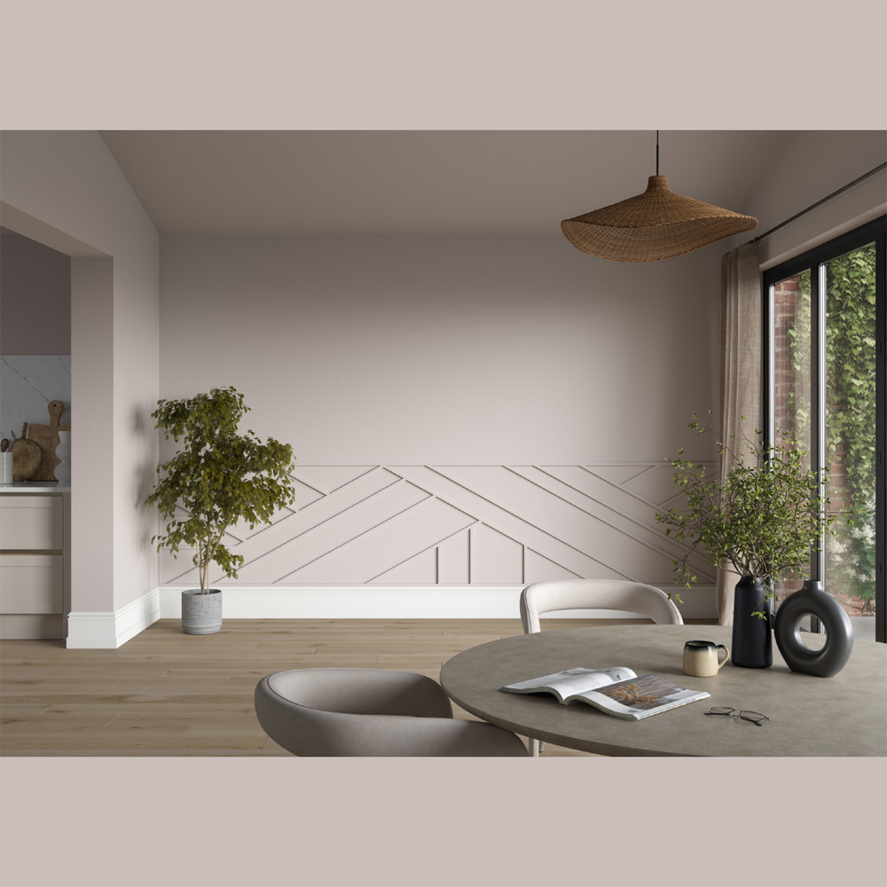 Dulux Trade Heritage Walls & Ceilings Pumice Brown Velvet Matt Emulsion Paint 2.5L Image 4