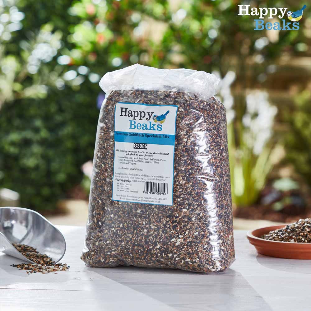 Happy Beaks Premium Goldfinch Specialist Seed Mix 5kg Image 2
