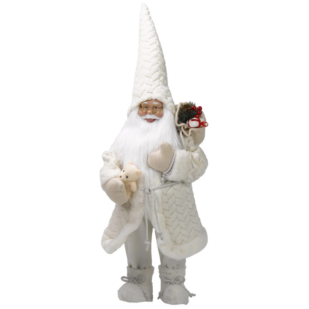 Marco Paul Cream Papa Noel Mega Decoration Image 1