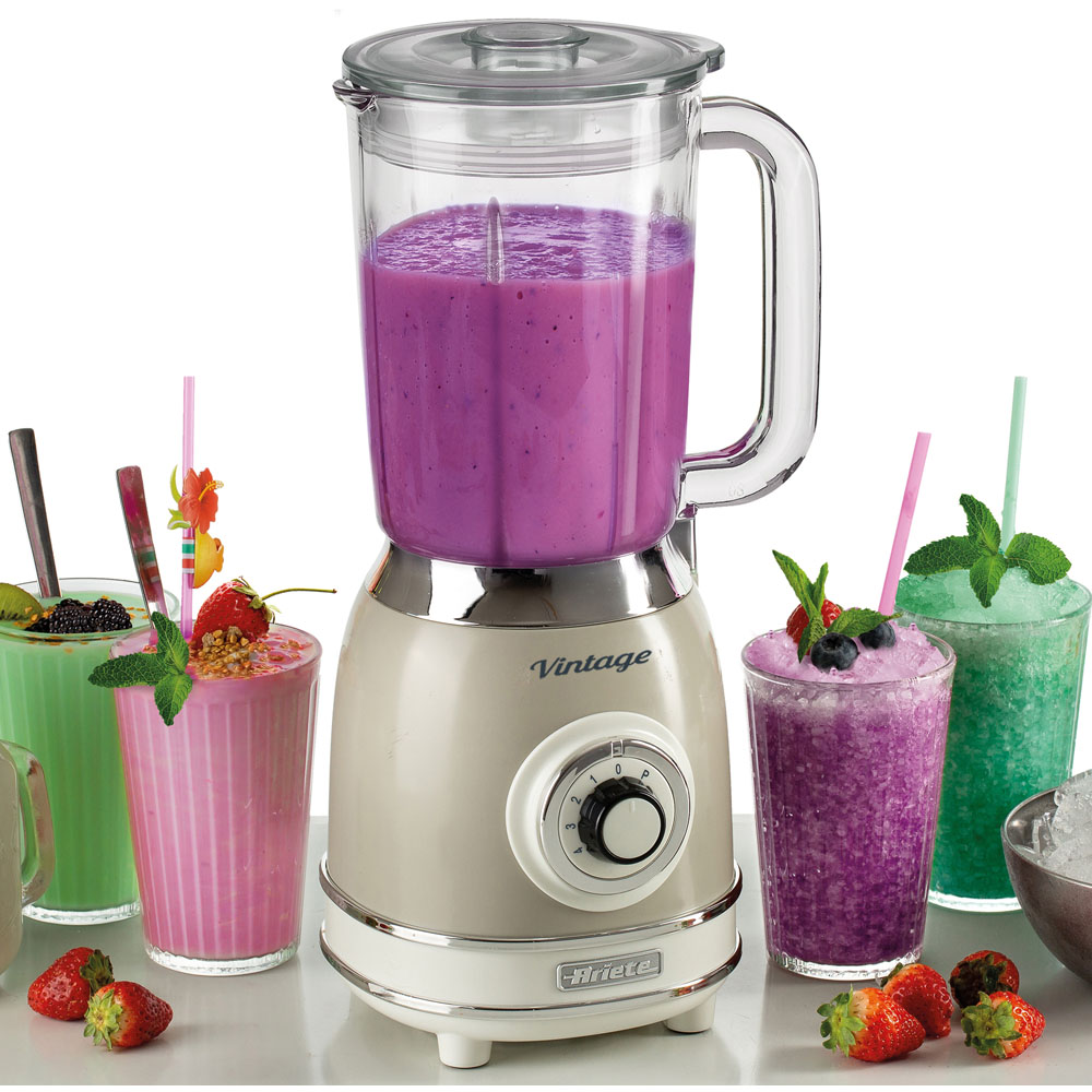Ariete Cream Vintage 1.5L Glass Jug Blender Image 9