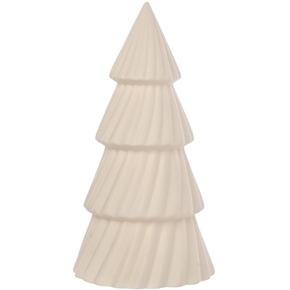The Seasonal Gift Co. LED Ceramic Light Up Christmas Tree 19cm Image 3