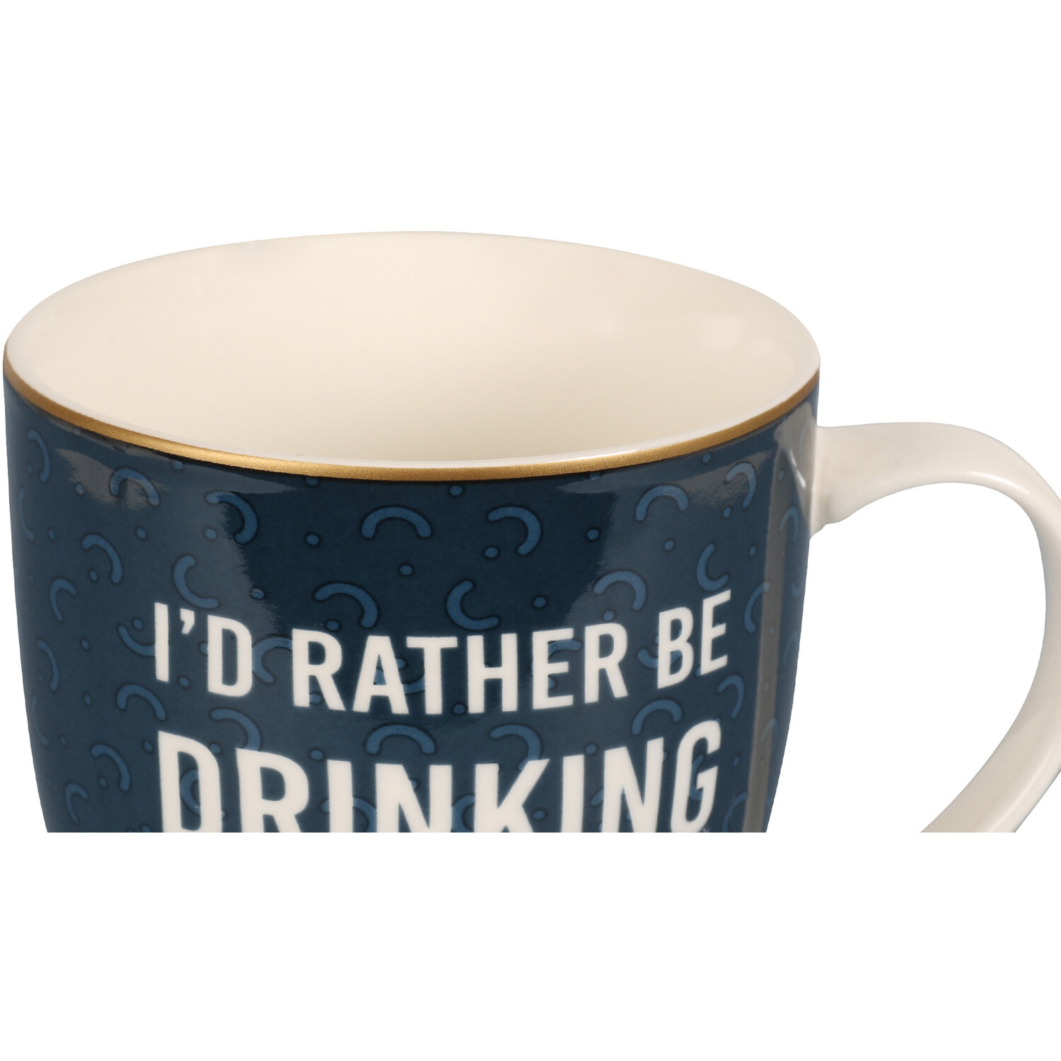 Beer Jumbo Mug - Navy Image 3