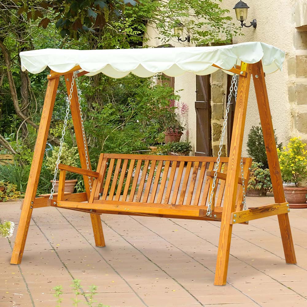 Swinging bench discount