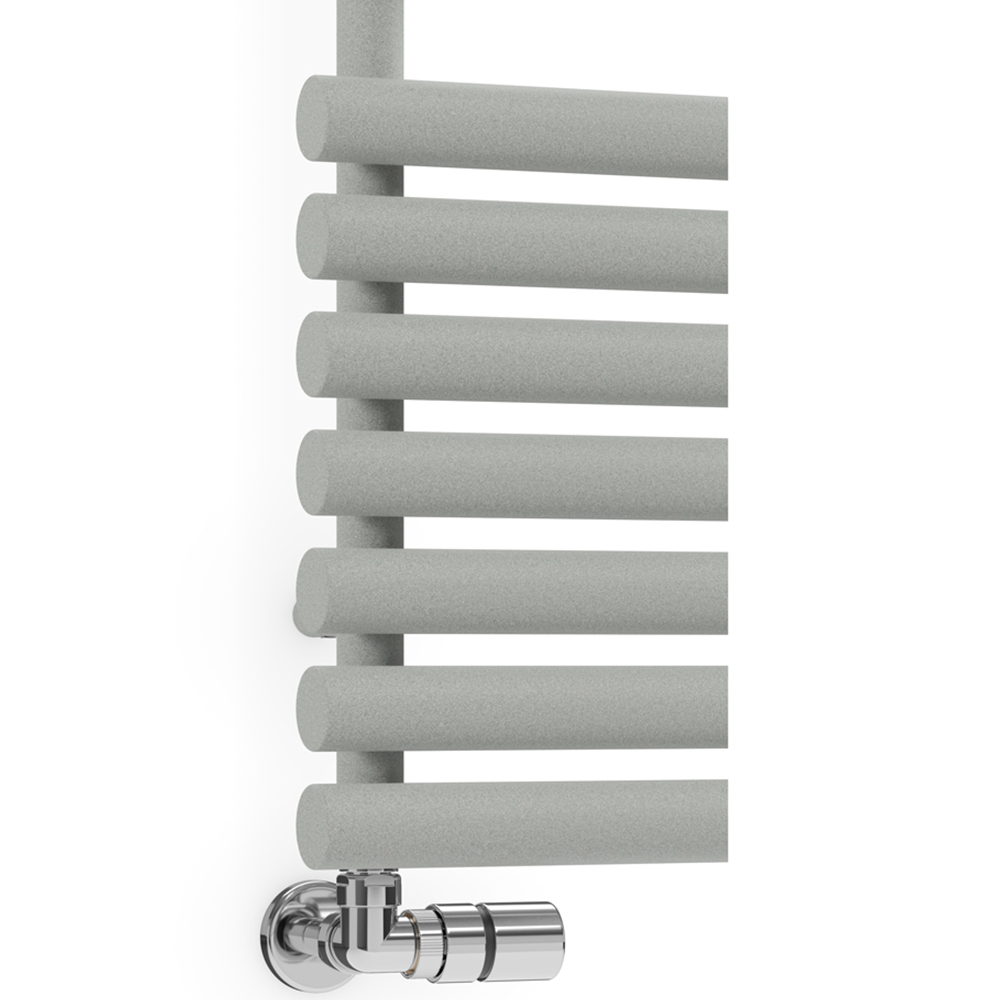 Terma Rolo Towel 2629BTU Salt n Pepper Heated Towel Rail 1360 x 520mm Image 5