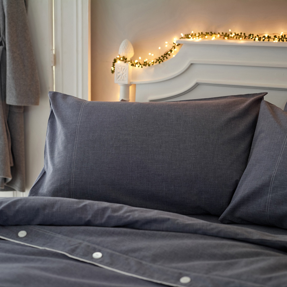 Deyongs Southwick Double Navy Duvet Set Image 3