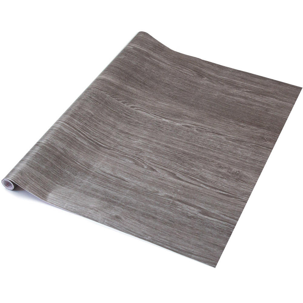 d-c-fix Oak Sheffield Pearl Grey Sticky Back Plastic Vinyl Wrap Film 67.5cm x 5m Image 2