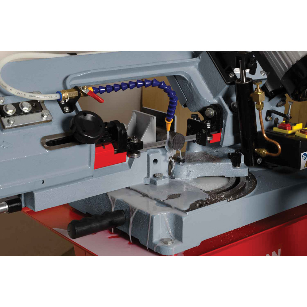 Holzmann BS128COOL 230V Mobile Metal Cutting Bandsaw with Coolant Pump 125mm Image 5