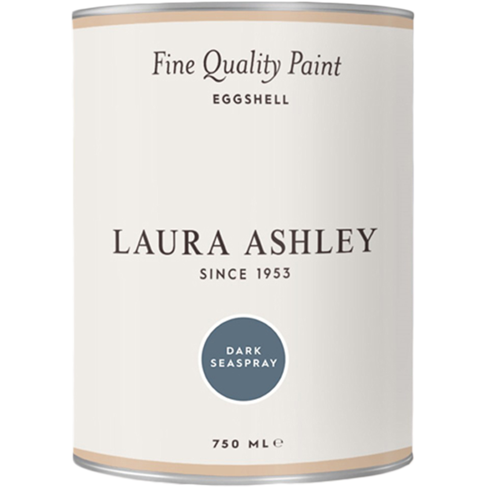 Laura Ashley Dark Seaspray Eggshell Paint 750ml Image 2