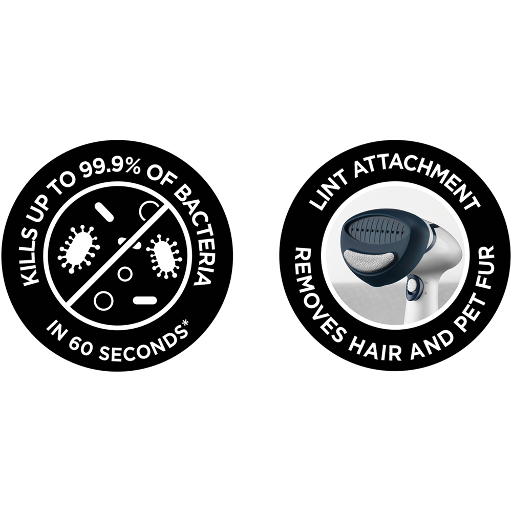 Russell Hobbs RH5591 White Steam Genie Essential Garment Steamer 1600W Image 8