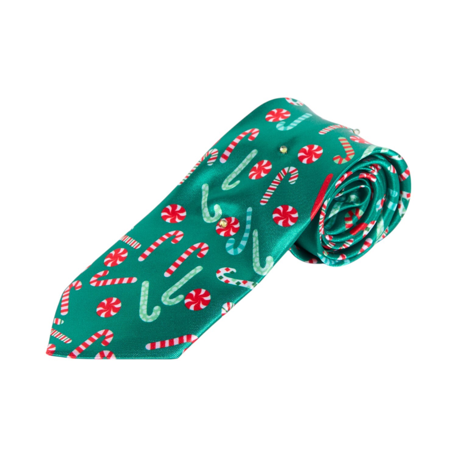 Fun Light Up Musical Christmas Tie Image 3