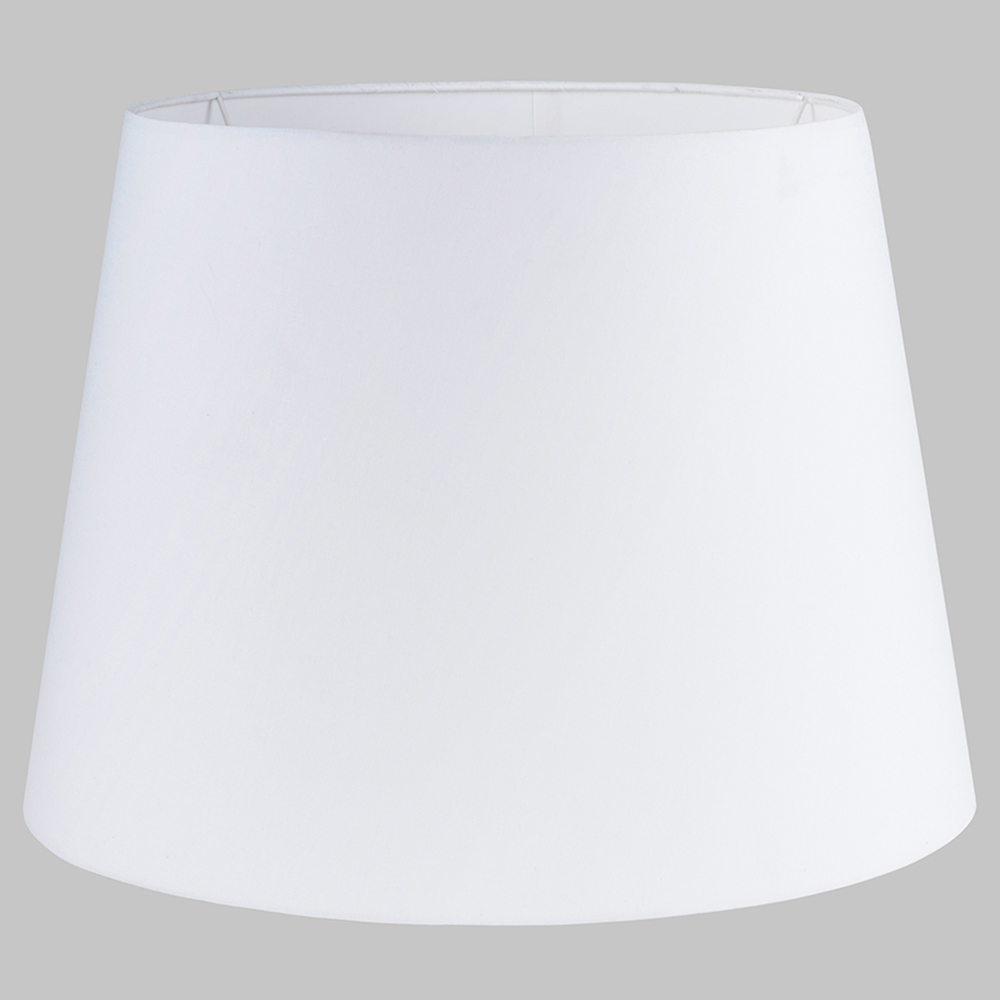 ValueLights Aspen White Tapered Lamp Shade XL Image 2