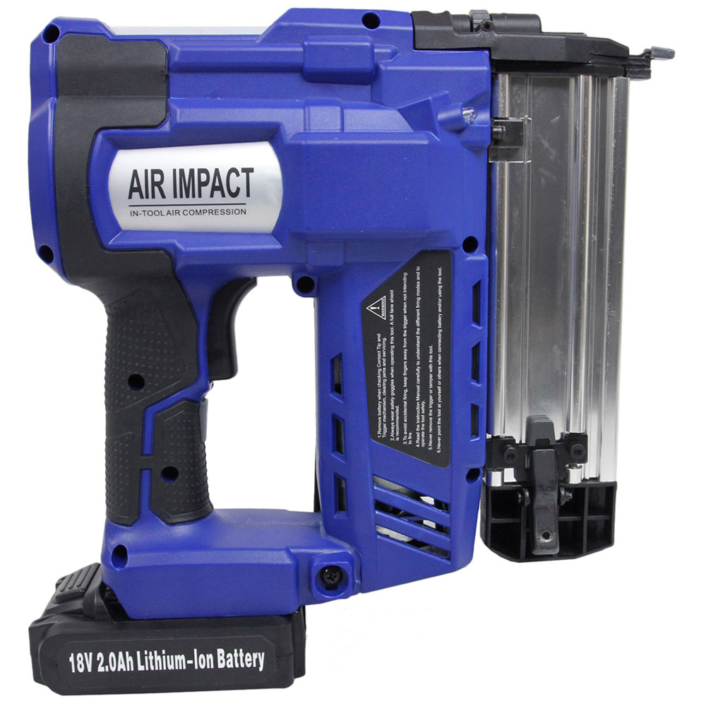 T-Mech Cordless 2 in 1 Nail and Staple Gun with Extra 18V Battery Image 3
