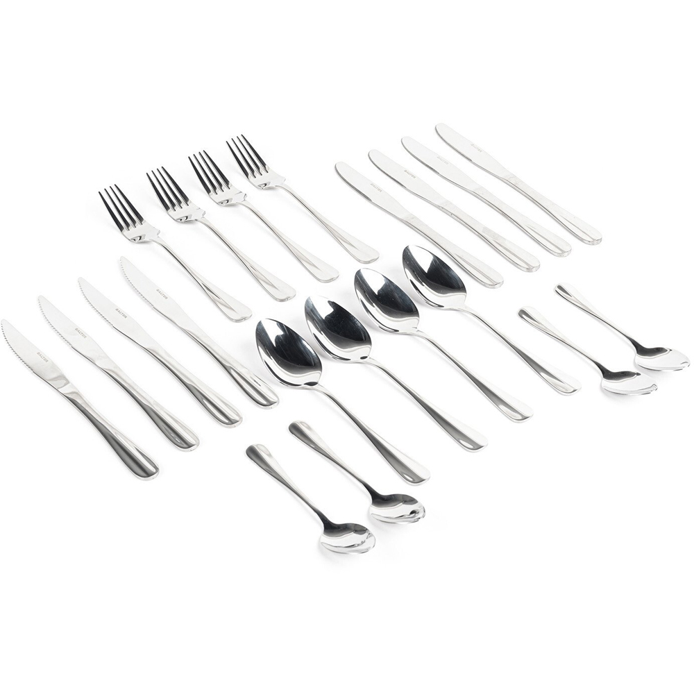 20-Piece Salter Newbury Cutlery Set - Chrome Image 4