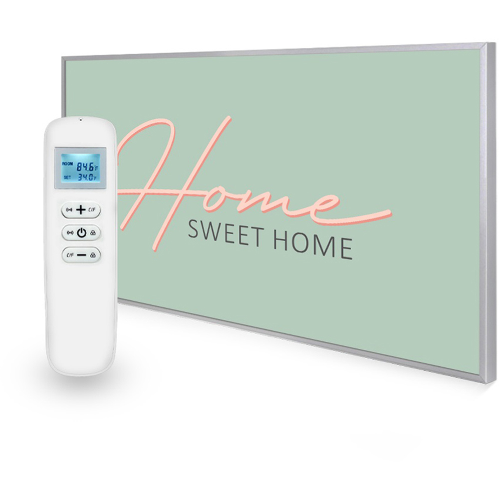 Mirrorstone Nexus Home Sweet Home Quote Wi-Fi Infrared Heating Panel 580W 595 x 995mm Image 2