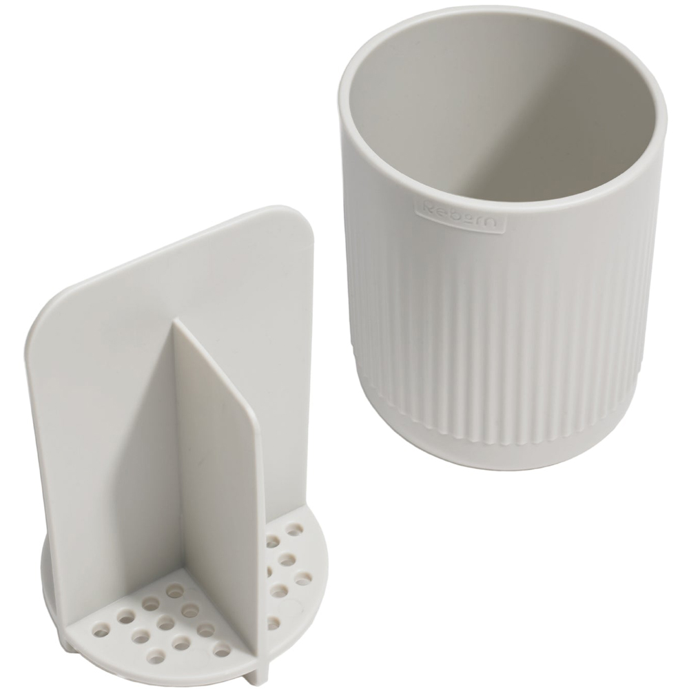 ReBorn Stone Effect Recycled Plastic Toothbrush Holder Image 5
