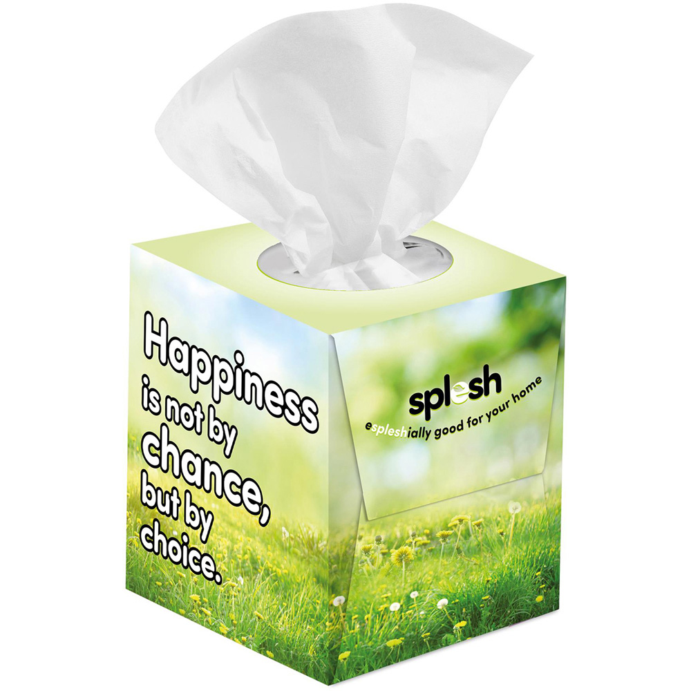 Splesh 3-Ply Ultra Soft Facial Tissue Box 24 Pack Image 3