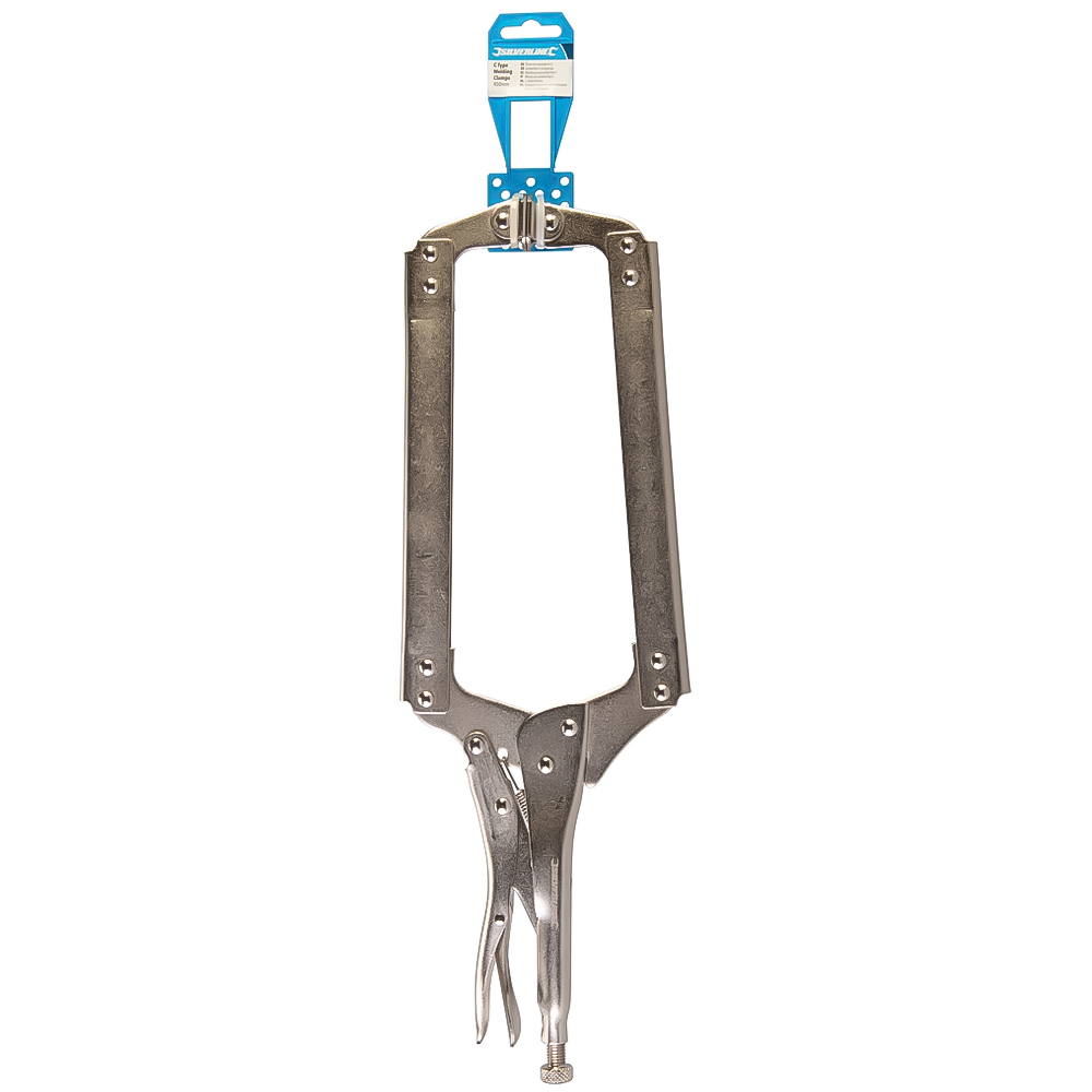 Silverline C Type Welding Clamp 450mm Image 2