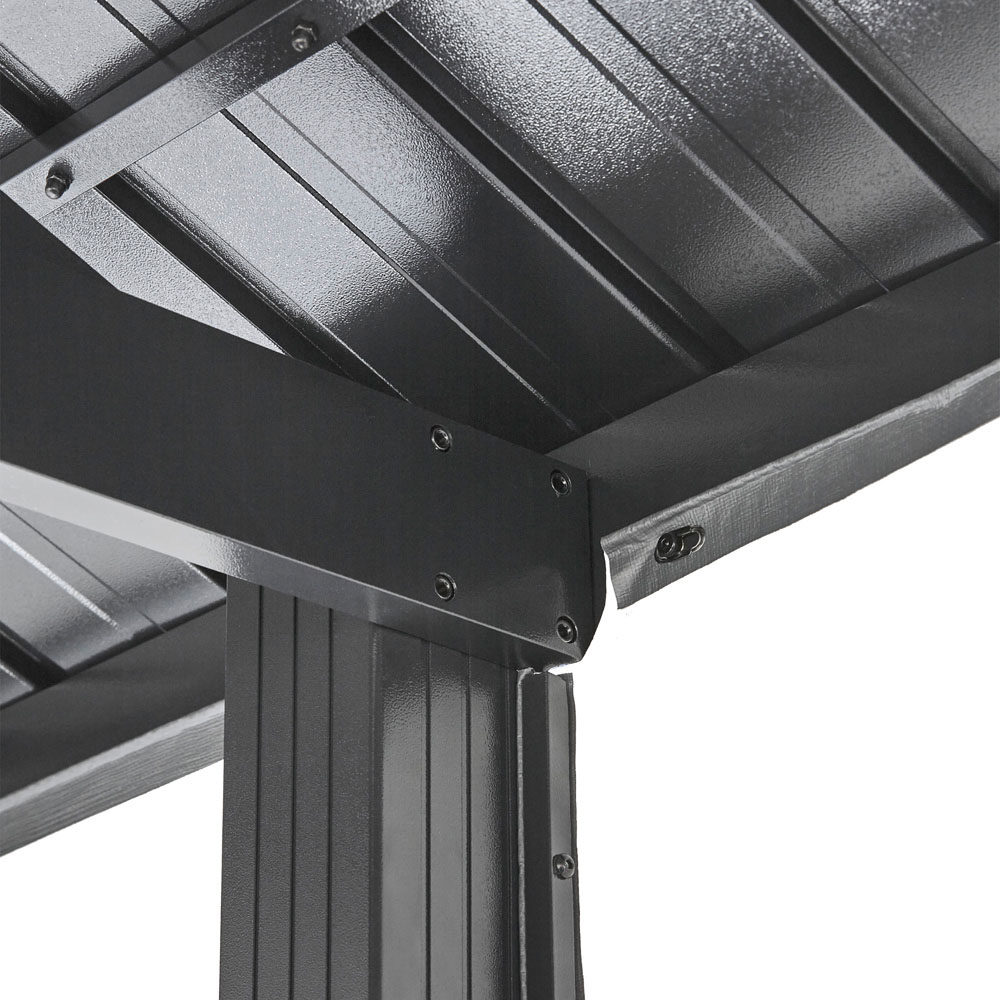 Sojag Samara 3.7 x 6.1m Grey Carport Image 4