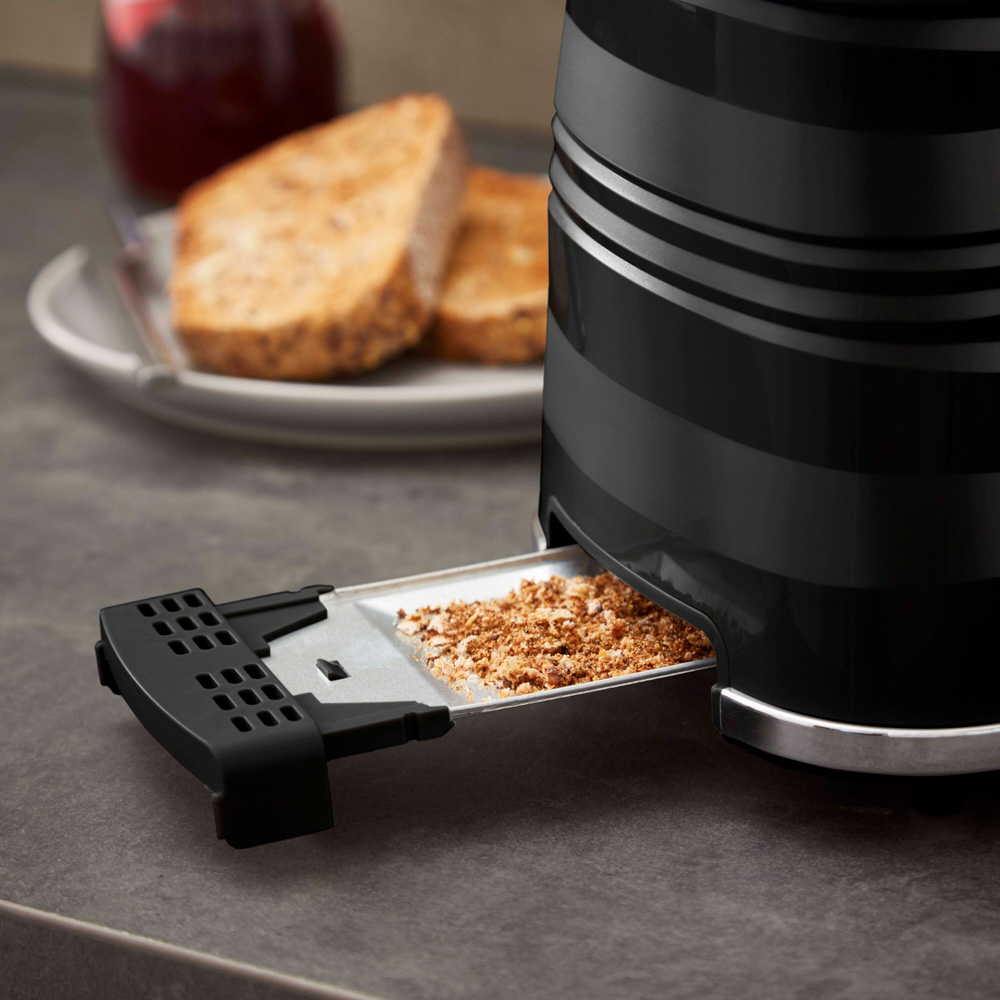 Swan Symphony EEJB217 Black 2 Slice Toaster with 1.7L Kettle and 700W Microwave Set Image 5