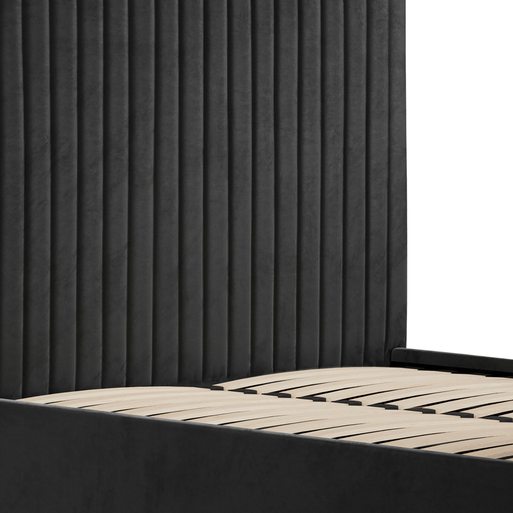 LPD Home Berlin Black King Size Tall Ottoman Bed Image 6