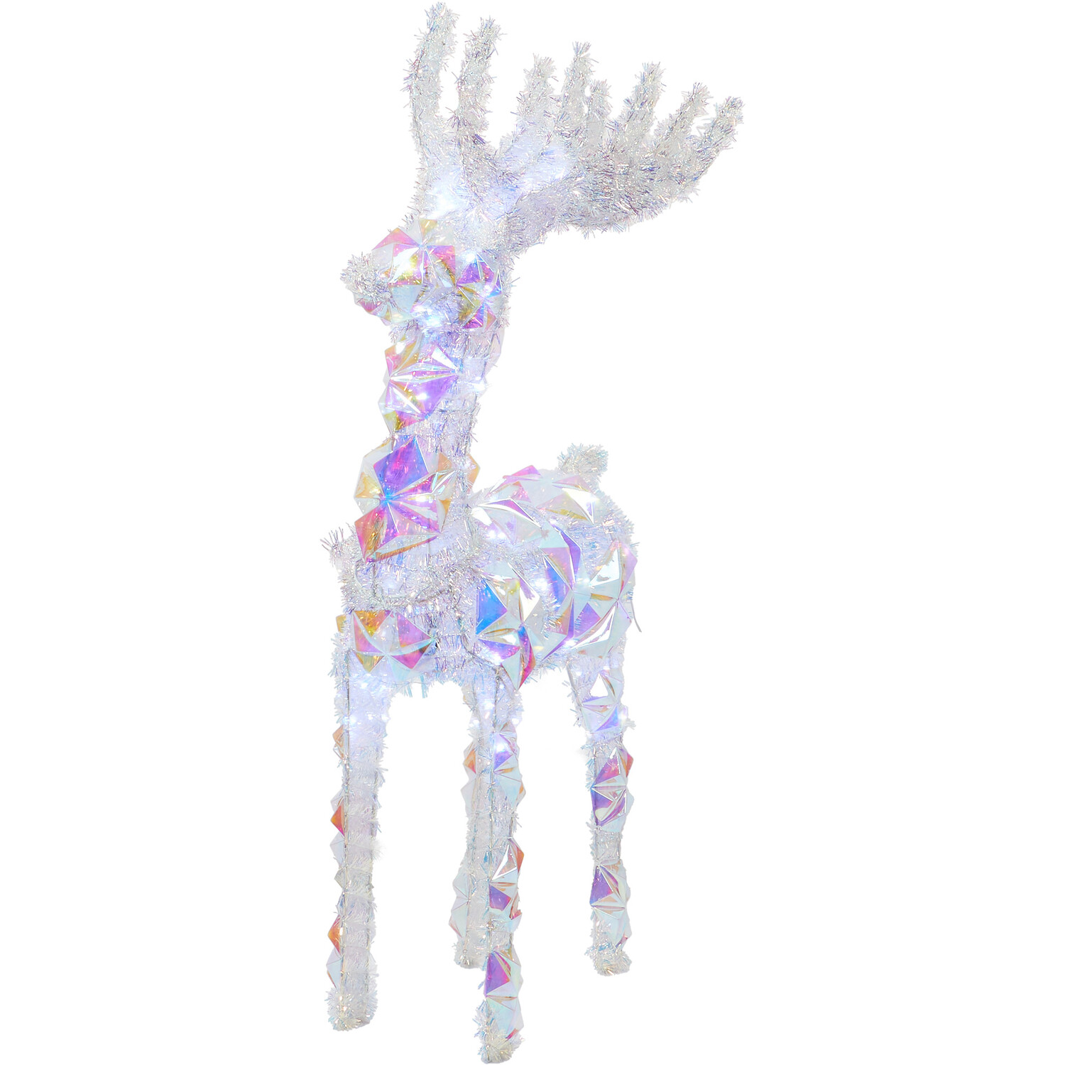 Iridescent Standing Reindeer Image 5