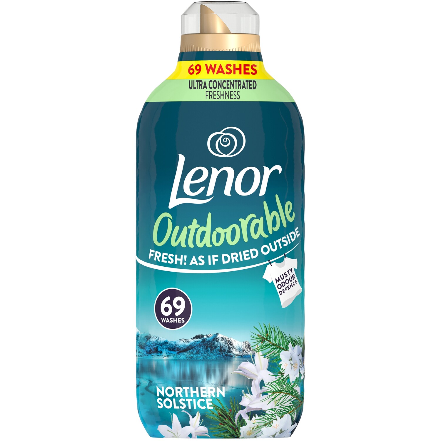 Lenor Outdoorable Fresh Fabric Conditioner / Northern Solstice Image