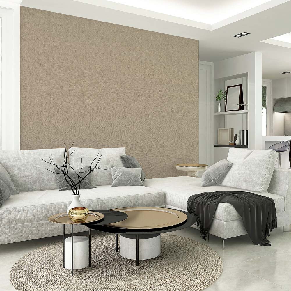 Arthouse Luxury Plain Champagne Gold Wallpaper Image 3