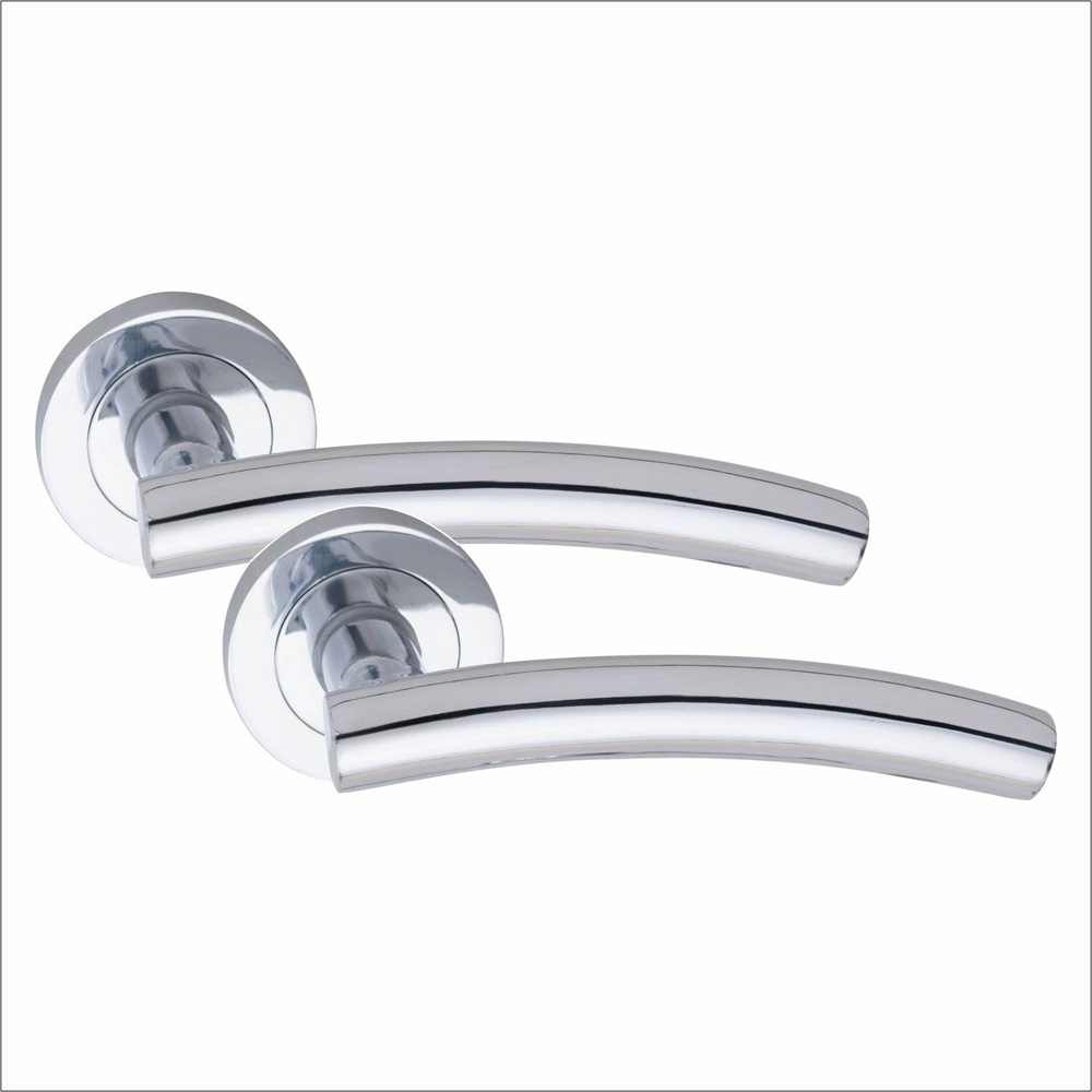 Golden Grace Polished Chrome Arched T-Bar Classic Handle Image 2
