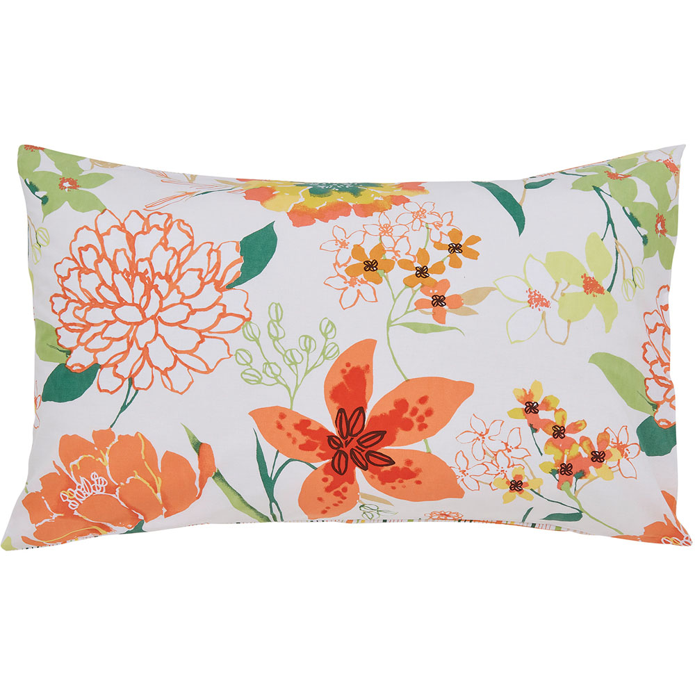 Helena Springfield Bella Super King Size Mango Duvet Set Image 2