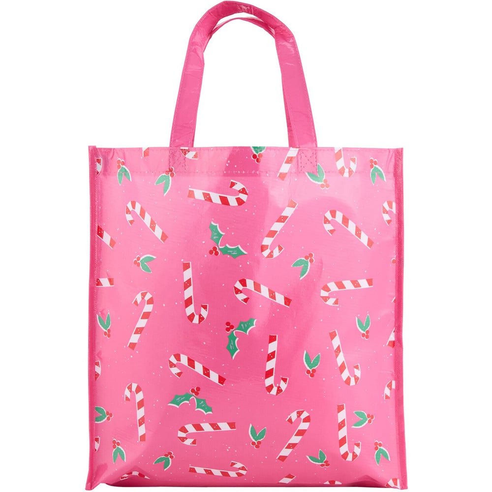 Assorted Candy Cane Shopper Bag Multicolour Image 2