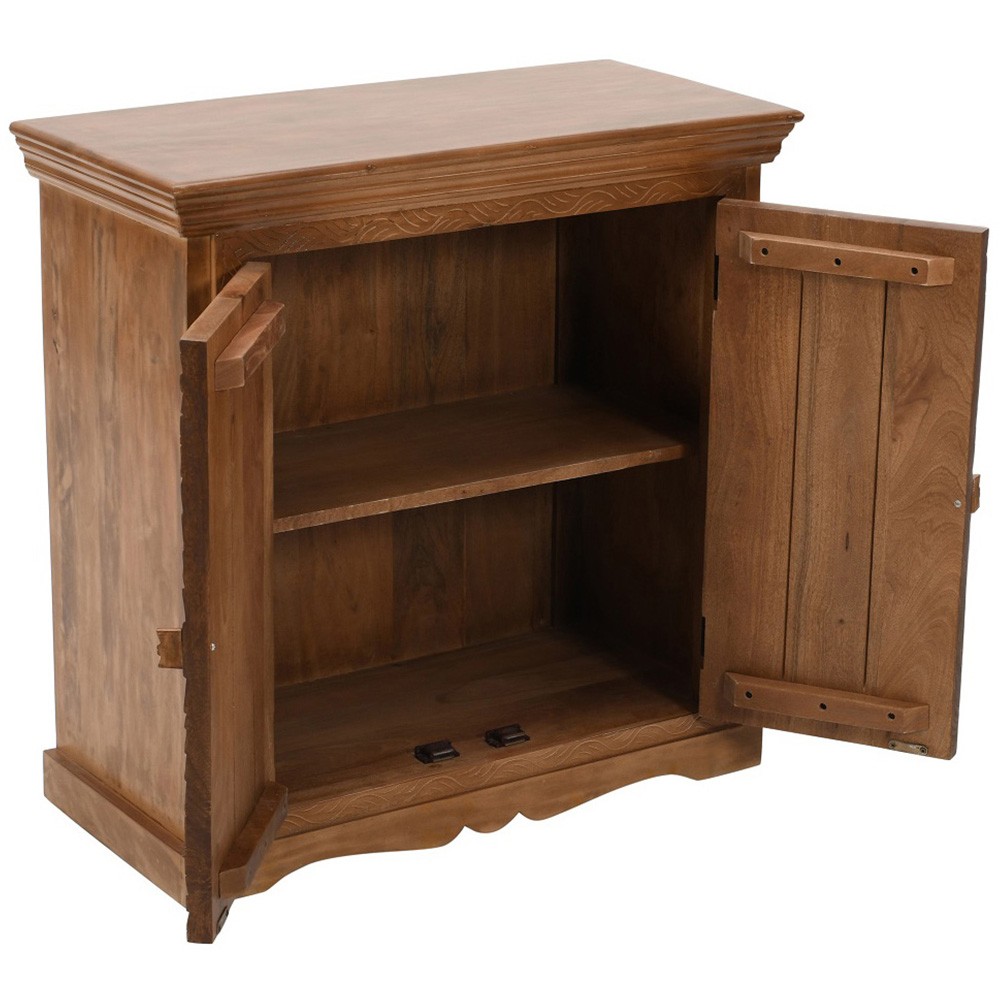 Brooklyn Adair 2 Door Mango Wood Sideboard Image 4