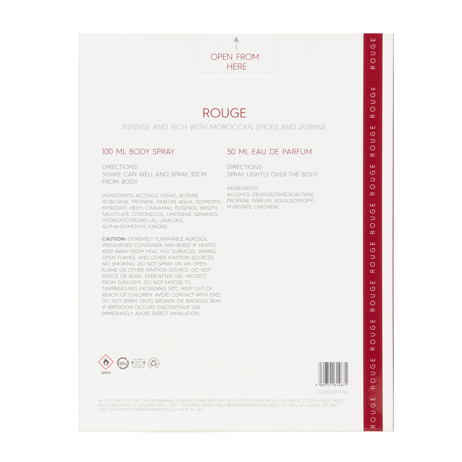 Rouge Gift Set - Red Image 4