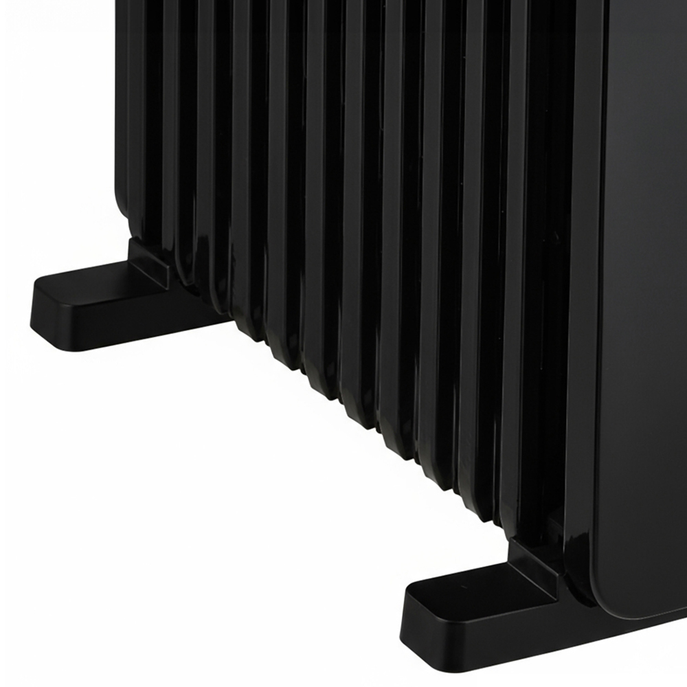 Midea AJ0884 Black Electric Heater with Remote Control and LED Screen 2200W Image 5