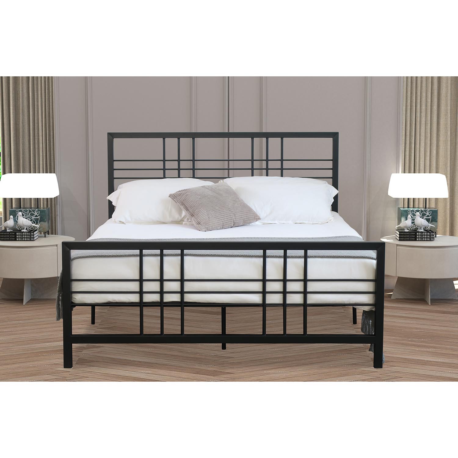 Soho Bed - Black / Double Image 4