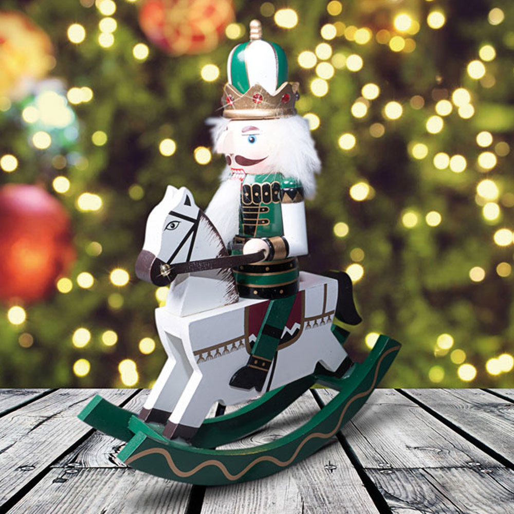 St Helens Multicolour Horseman Christmas Nutcracker Image 5