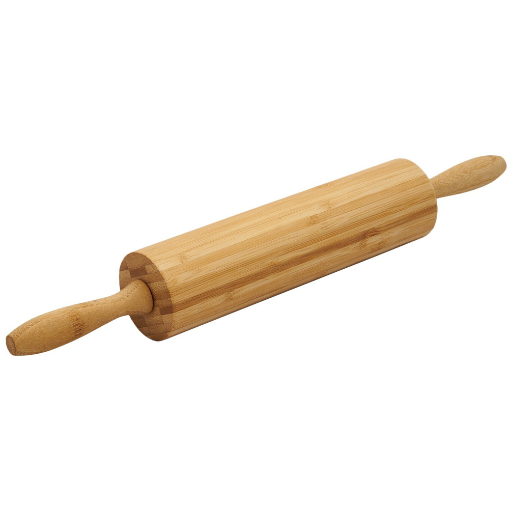Bamboo Large Rolling Pin - Natural Image 2