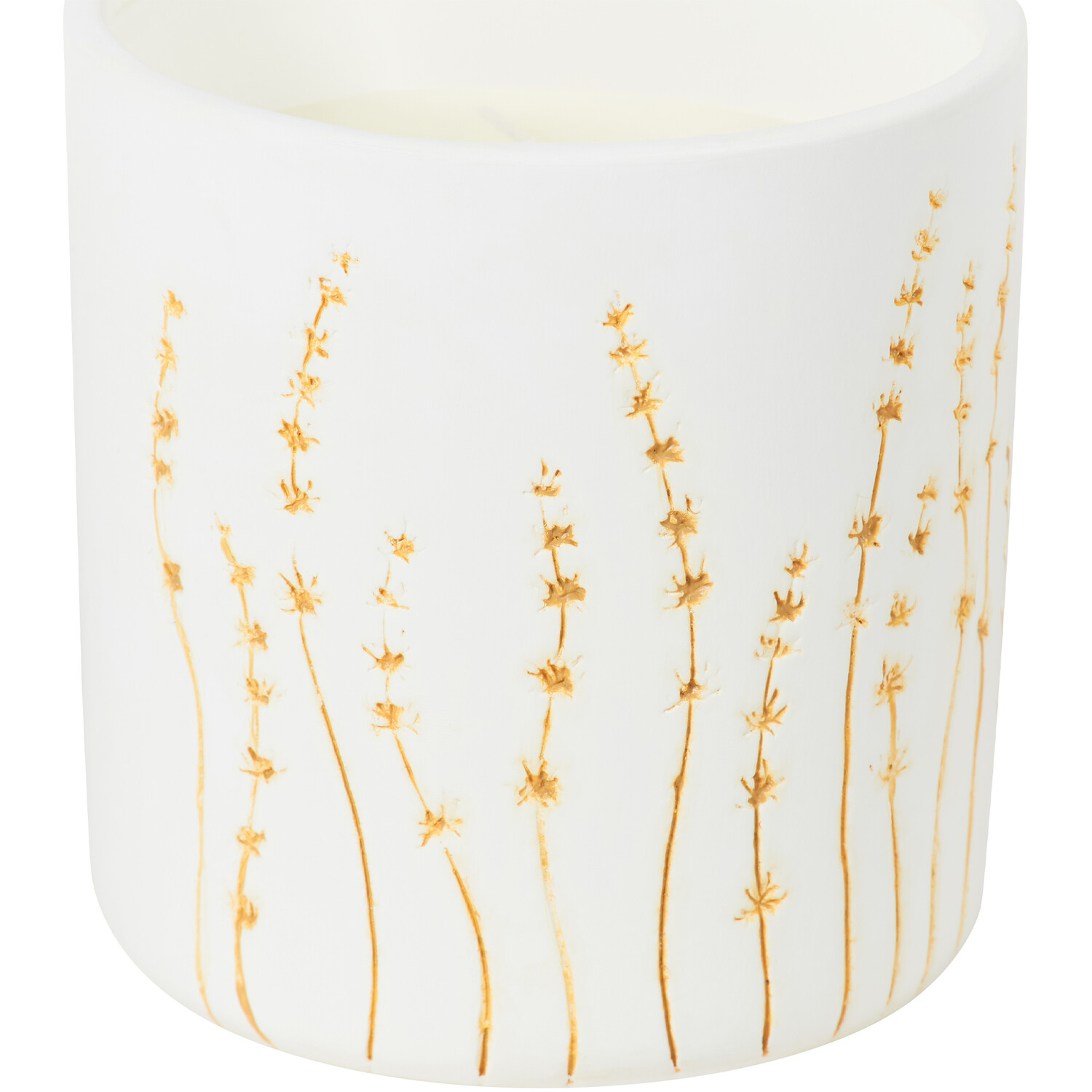 Country Meadow Candle - White Image 2