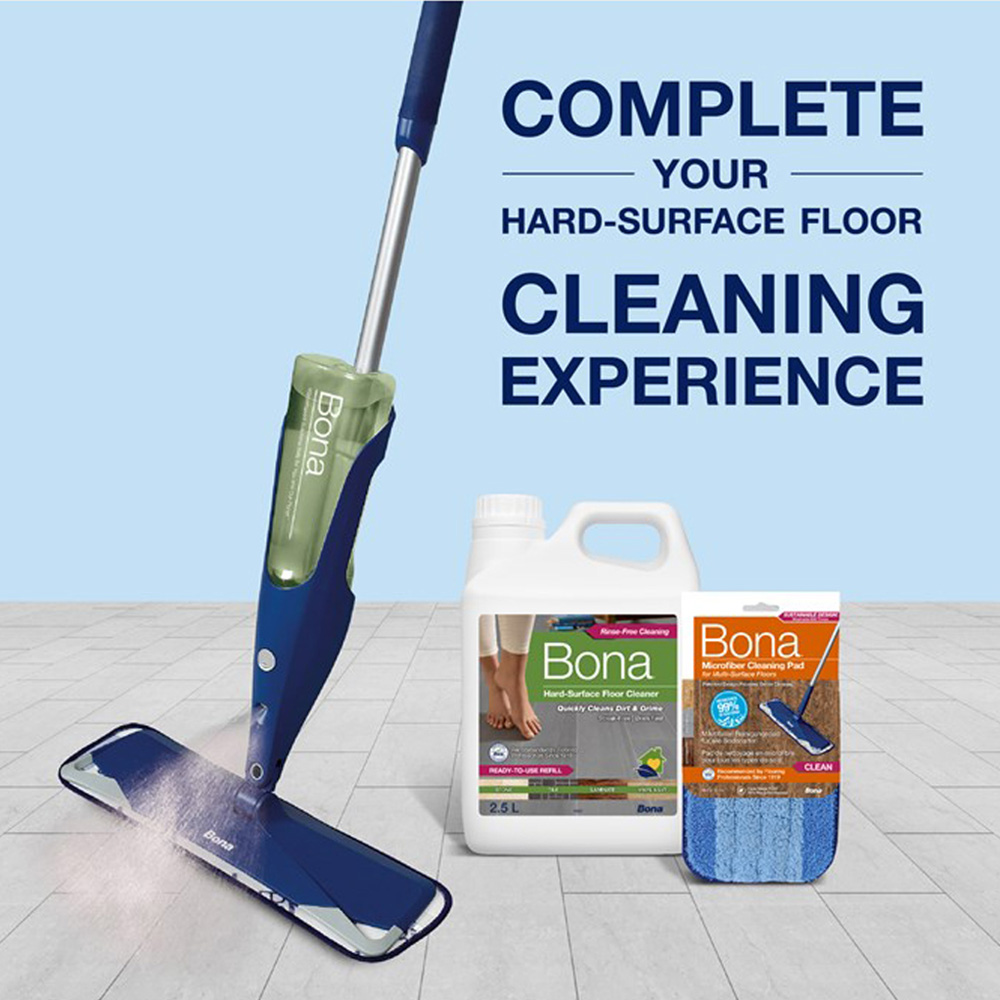 Bona Premium Spray Mop Refillable Hard Surface Cartridge 850ml Image 3