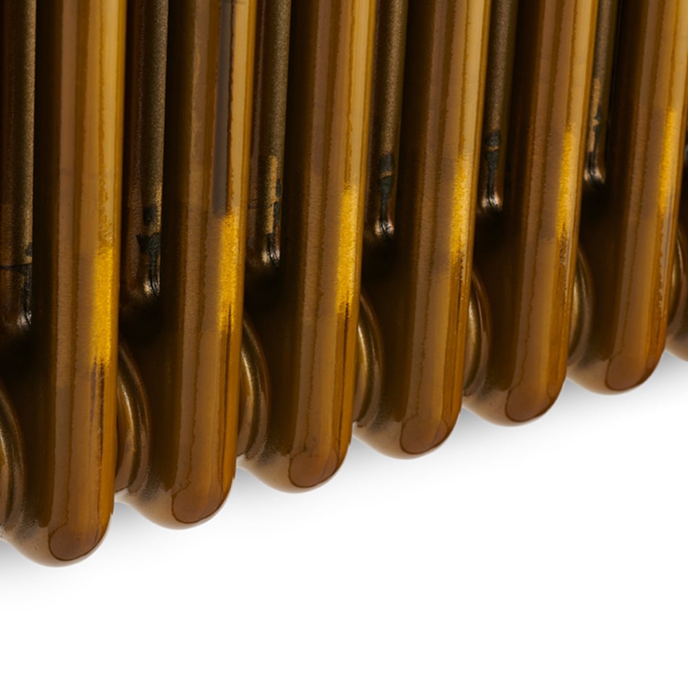 Terma Colorado Wi-Fi Brass Lacquer 3 Column Deep Electric Radiator 1000W 600 x 834mm Image 6