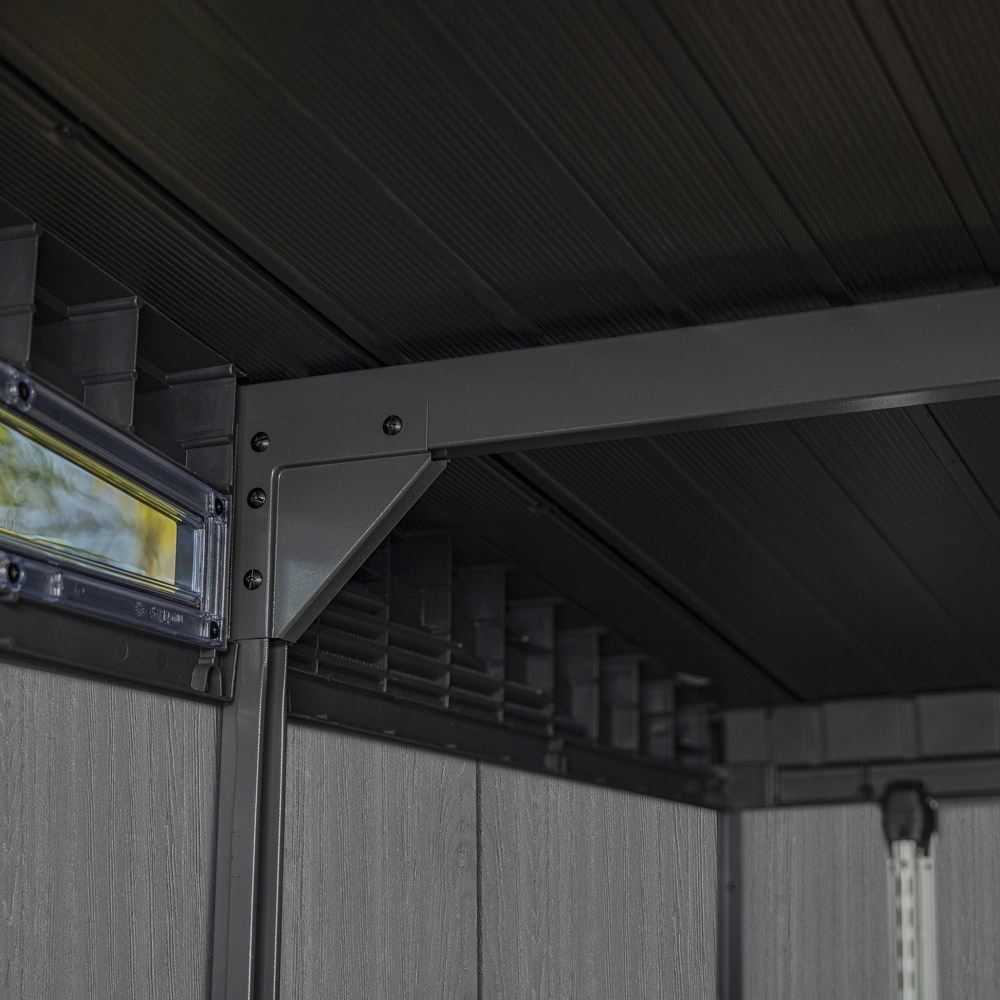 Keter Artizan 2.0 7 x 7ft Grey Pent Garden Shed Image 4